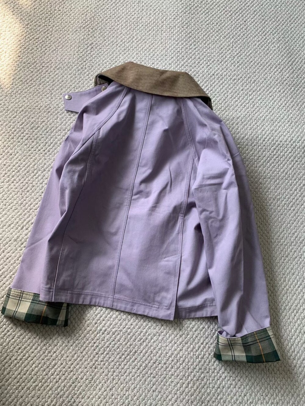 Barbour Cropped Beadnell Casual Jacket - Picture 5 of 8